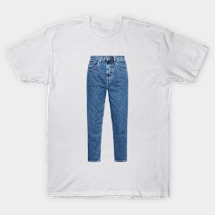 Jean on T-Shirt